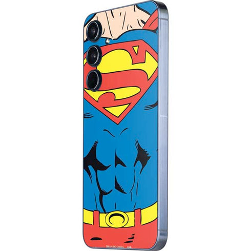 DC Comics Superman Vintage Chest Galaxy A35 5G Skin
